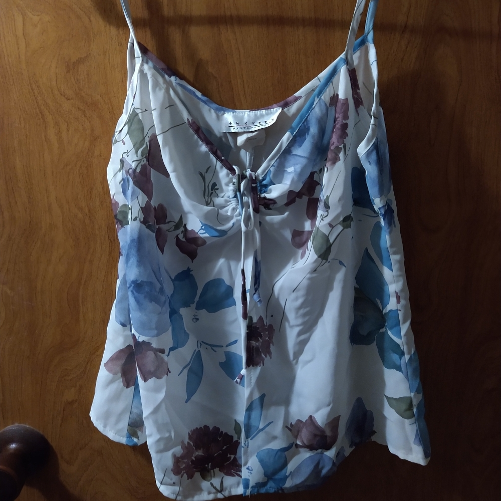 Floral tank top